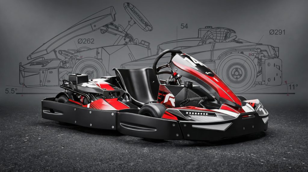 Sodi SR5 Erwachsenen Kart 9 PS